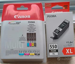 Cartucce Canon 550 - 551