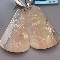 Orecchini bliss bronzo rosa love