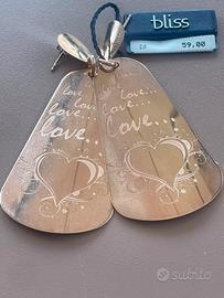 Orecchini bliss bronzo rosa love