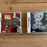Castelvania e Resident Evil Nintendo Ds