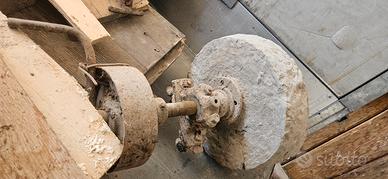 Ruota in pietra fatta a mano