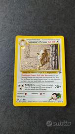 Giovanni's Persian Holo Eng Set Gym Challenge Cart