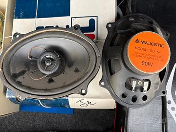 Altoparlanti auto Majestic 80W