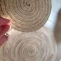 Tappeto in fibre naturali 