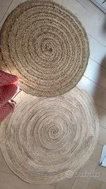 Tappeto in fibre naturali 