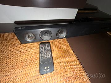 LG SoundbarLAS455+Subwoofer Wireless e telecomando