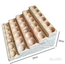 Espositore per oli essenziali - smalto - profumi 