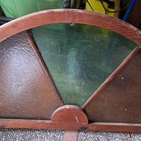 lunetta sopraporta vetro colorato