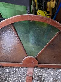 lunetta sopraporta vetro colorato