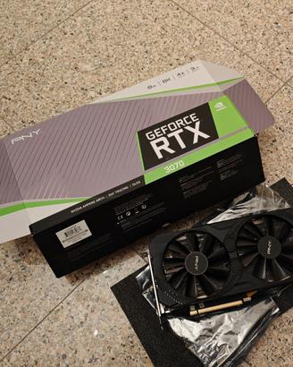 PNY Scheda Grafica GeForce RTX 3070 8GB UPRISING
