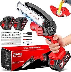 Mini motosega a batteria