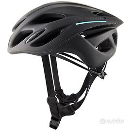 Bianchi Casco bicicletta  originale nero opaco