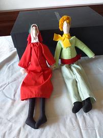 Stile tilda figure dante piccolo principe