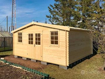 CASETTA DI LEGNO ISOLA 500x380x245h 19 metri quadr