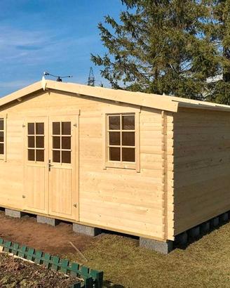 CASETTA DI LEGNO ISOLA 500x380x245h 19 metri quadr