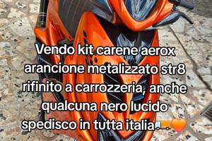 Kit carene aerox arancione metallizato str8