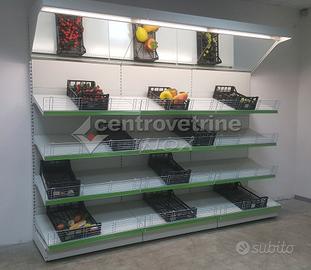 Scaffali per frutta e verdura da 3 metri