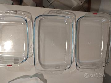 TEGLIE IN VETRO PER CUCINARE 