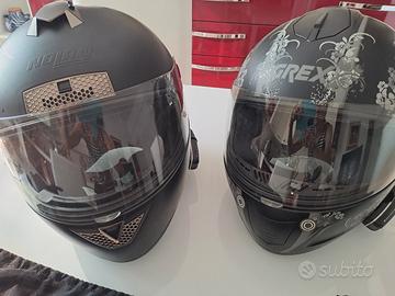 2 caschi integrali 