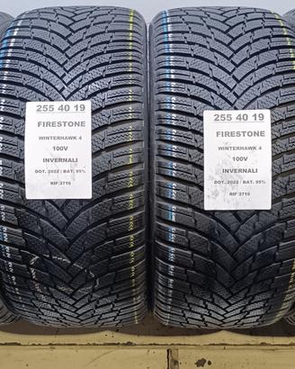 4 GOMME 255 40 19 FIRESTONE INV RIF3716
