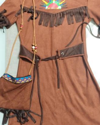 costume carnevale indiana