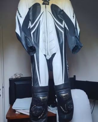 tuta moto uomo spike tg.50