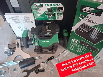 Fresatrice verticale a batteria 36V brushless 