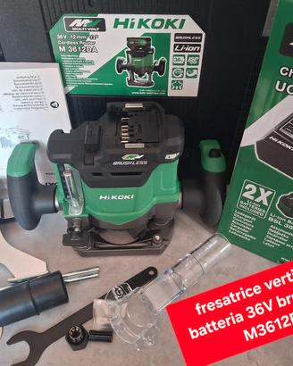 Fresatrice verticale a batteria 36V brushless 