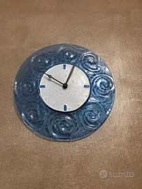 Orologio da parete in vetro