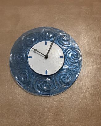 Orologio da parete in vetro