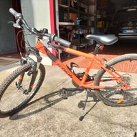 Bicicletta Mtb Rockrider st 500 24 pollici