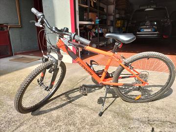 Bicicletta Mtb Rockrider st 500 24 pollici