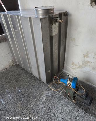 serbatoio inox acciaio 500LT 