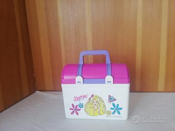 Portamerenda con borraccia Barbie