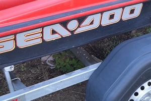 moto d'acqua compreso carrello