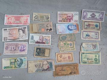 Banconote varie nazioni