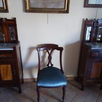 Coppia di sedie a barca 