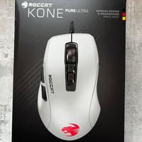 Roccat kone pure ultra white mouse gaming