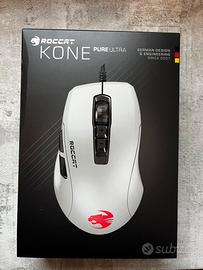 Roccat kone pure ultra white mouse gaming