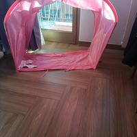 Tenda per letto ikea rosa