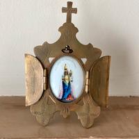 Antico reliquario da viaggio dellaMadonna d’Oropa