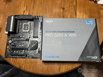 Scheda madre pro z690-a wifi ddr5(difettosa)