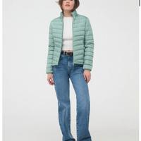 Piumino donna NUOVO 200 grammi verde Terranova