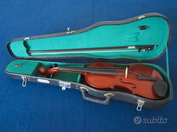 Violino 4/4 da studio con custodia e accessori