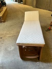 Lettino per massaggi in legno