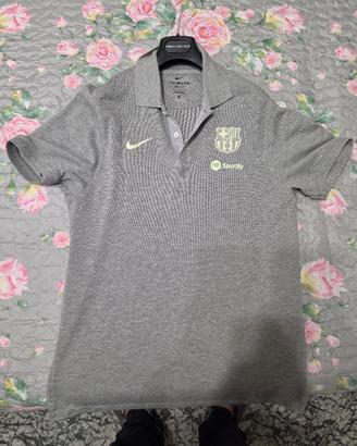Polo nike BARCELONA grigia Dri-FIT - Tag.S 
