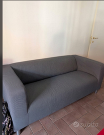 Divano 2 posti IKEA KLIPPAN – Grigio scuro
