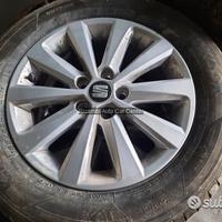 4 cerchi in lega 15 originali seat ibiza