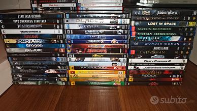 raccolta collezione DVD Marvel-eroi-fantascienza