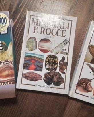 Minerali e rocce fossili libro
